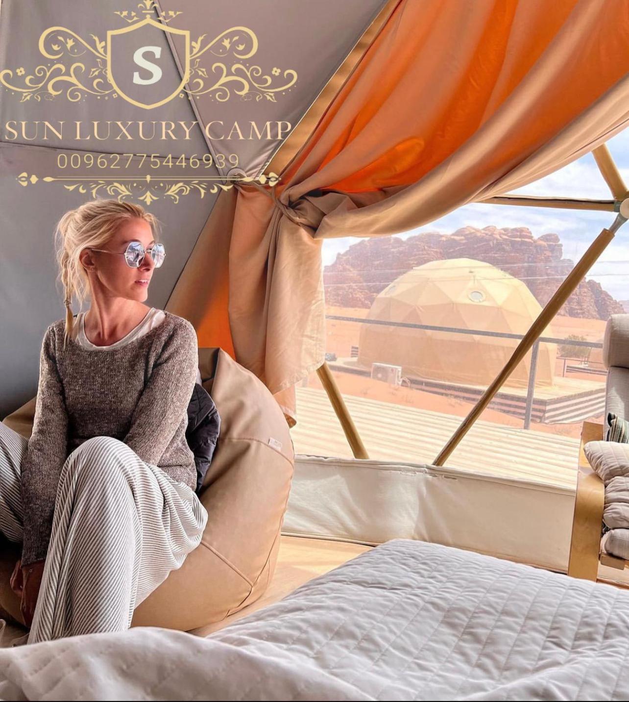 Sun Luxury Camp &Tour Appartement Wadi Rum Buitenkant foto