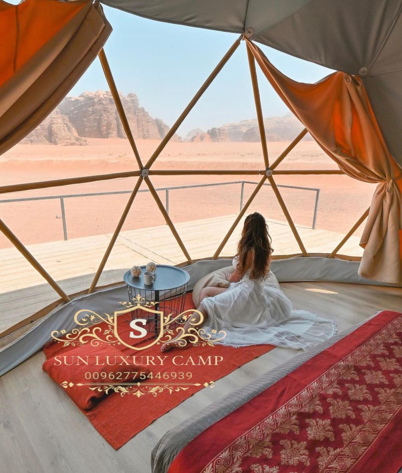 Sun Luxury Camp &Tour Appartement Wadi Rum Buitenkant foto