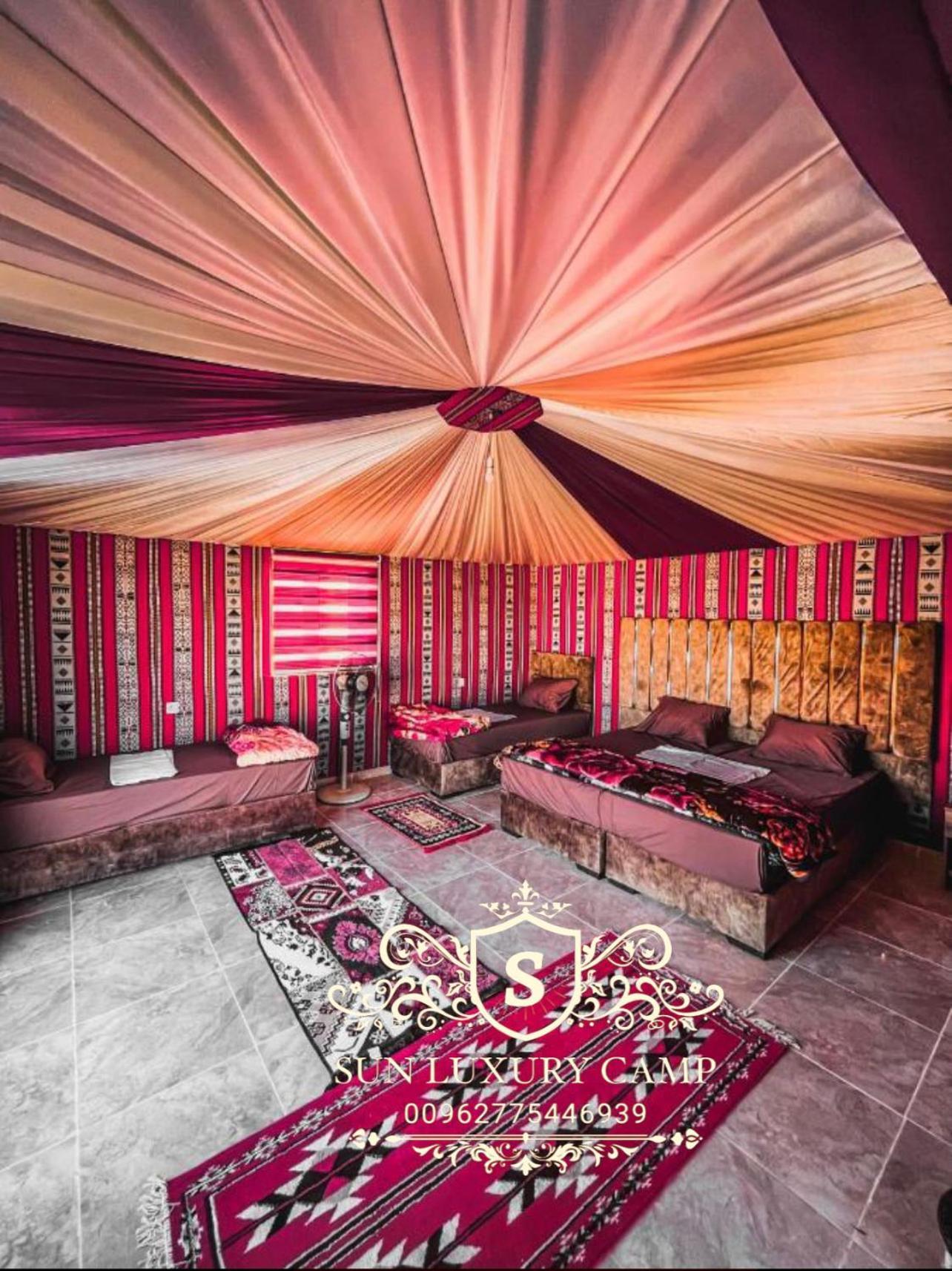 Sun Luxury Camp &Tour Appartement Wadi Rum Buitenkant foto